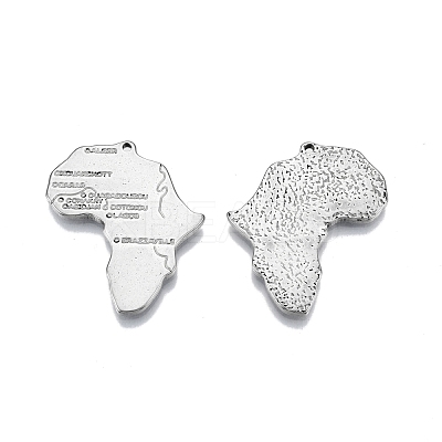 Non-Tarnish 304 Stainless Steel Pendants STAS-N099-40-1