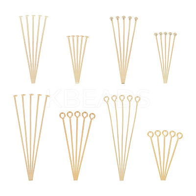 304 Stainless Steel Head Pins & Eye Pins & Ball Head Pins STAS-UN0002-55G-1