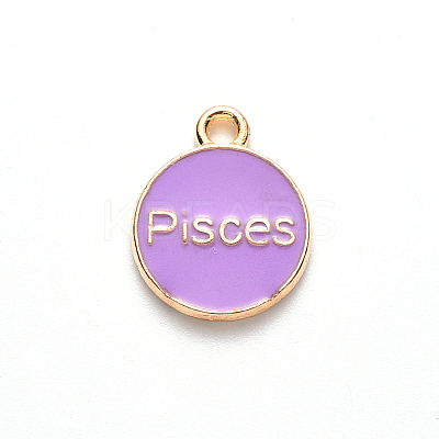 Alloy Enamel Pendants LS-X-ENAM-S124-01A-01H-1