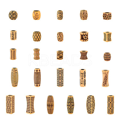 130Pcs 26 Style Plastic Beads KY-CD0001-01-1