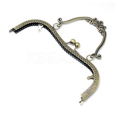 Iron Purse Frame Handle for Bag Sewing Craft Tailor Sewer FIND-T008-048AB-1