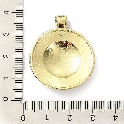 Rack Plating Brass Pendants KK-Q790-03G-1