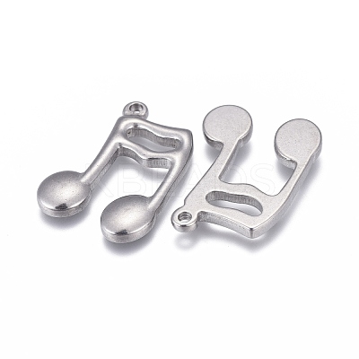 Non-Tarnish 304 Stainless Steel Pendants STAS-F249-37P-1