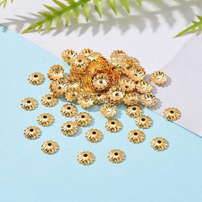 Brass Bead Cap LS-X-KK-P032-06-NR-1