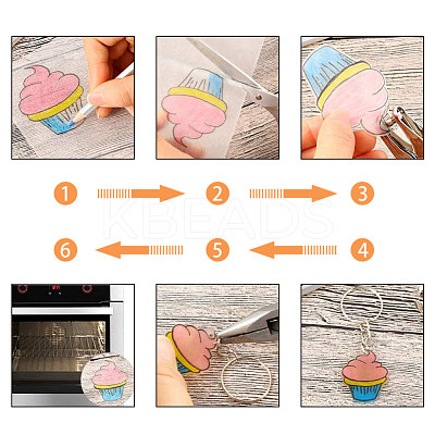 DIY Heat Shrink Sheets Film DIY-WH0111-01-1