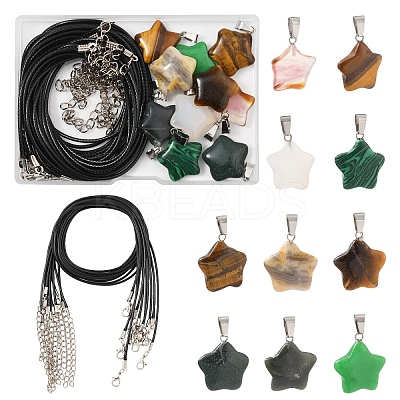 DIY Necklace Jewelry Making Kit DIY-YW0012-97-1