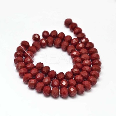 Glass Beads Strands GLAA-I033-8mm-11-1