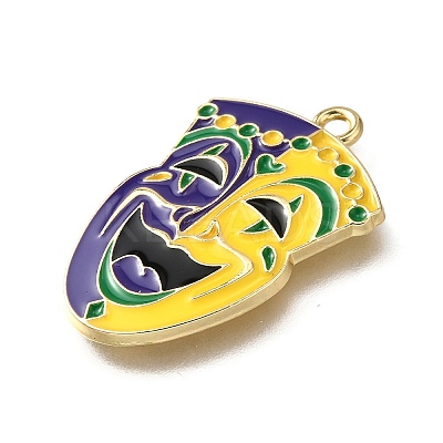 Alloy Enamel Pendants ENAM-K076-03B-01-1