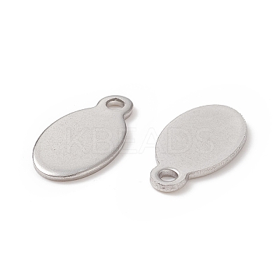 Tarnish Resistant 304 Stainless Steel Stamping Blank Tag Pendants STAS-P134-12-1