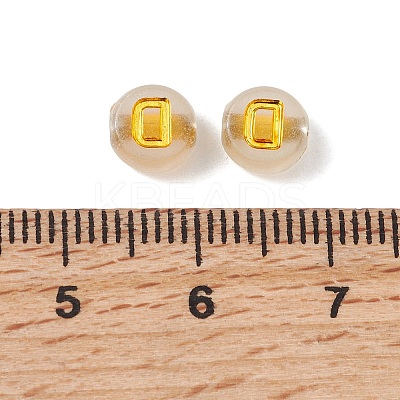 Luminous Transparent Acrylic Beads OACR-P037-01B-D-1