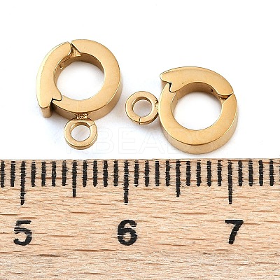 304 Stainless Steel Twister Clasps STAS-B095-04G-02-1