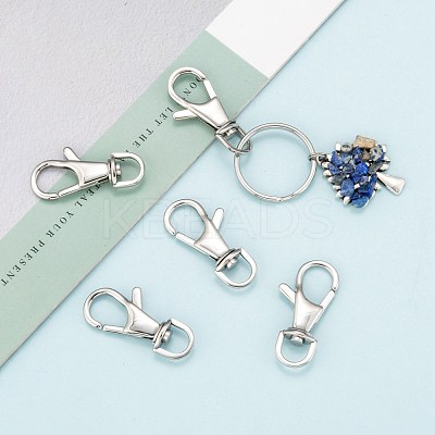 Tarnish Resistant Polished 316 Surgical Stainless Steel Large Lobster Claw Swivel Clasps STAS-R072-27-1