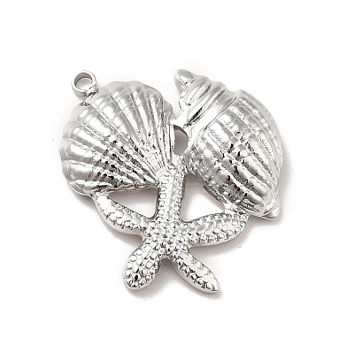 Non-Tarnish 304 Stainless Steel Pendants STAS-I197-003P-1