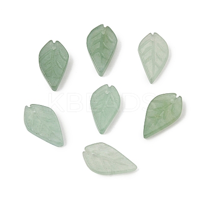 Natural Green Aventurine Carved Pendants GG-CBA36AE-05B-1