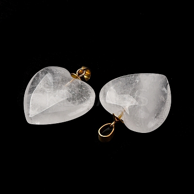 Natural Quartz Crystal Pendants G-G287-01G-11-1