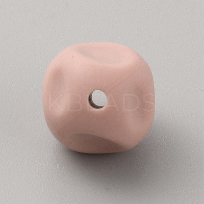 Cube Food Grade Eco-Friendly Silicone Beads SIL-TAC0003-11I-1