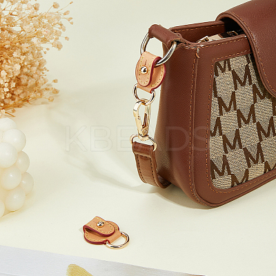 Leather Suspension Clasps FIND-WH0199-258B-1