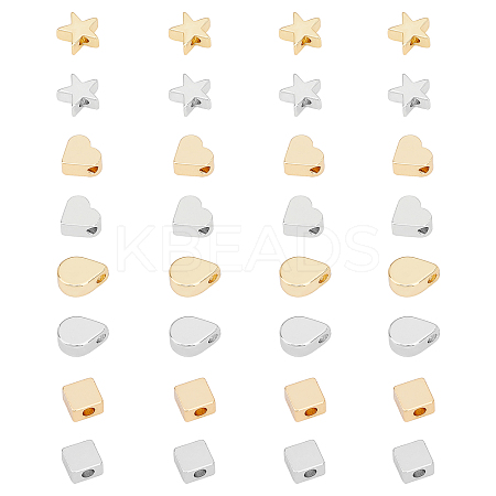 Long-Lasting Plated Brass Beads KK-FH0001-63-1