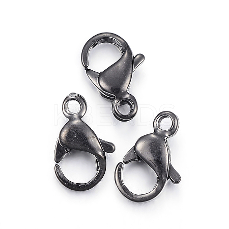 304 Stainless Steel Lobster Claw Clasps Ion Plating(IP) LS-X-STAS-H353-F-02B-1