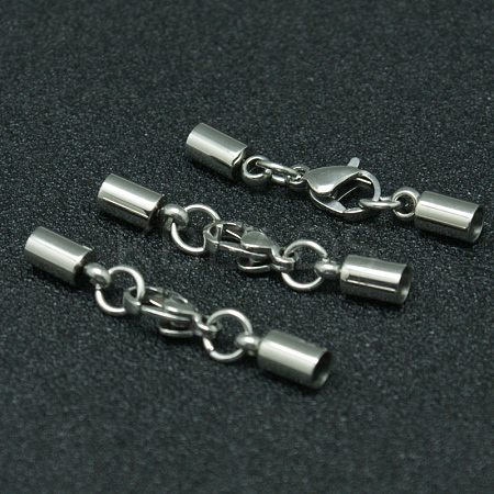 Tarnish Resistant 304 Stainless Steel Lobster Claw Clasps LS-STAS-I045-45-1