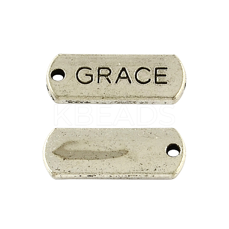 Tibetan Style Alloy Rectangle Pendants LS-TIBEP-Q043-053-RS-1