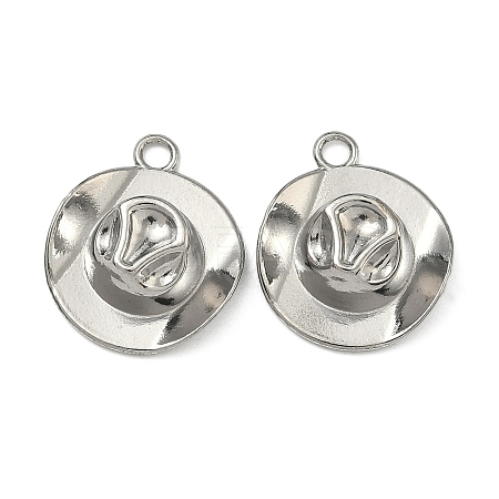 304 Stainless Steel Pendants X-STAS-P446-08P-1