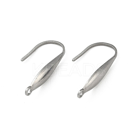 304 Stainless Steel Ear Wire Accessory X-STAS-Q336-12B-P-1