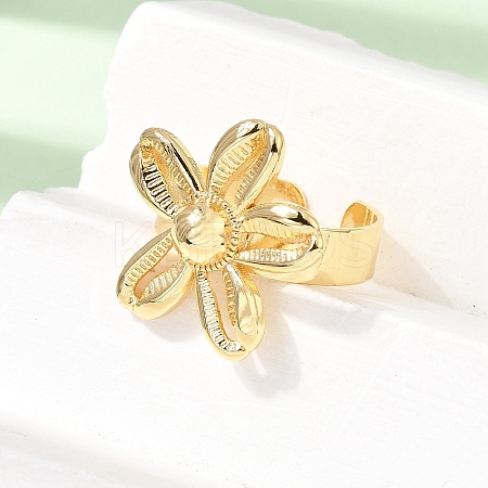 Brass Cuff Open Rings KK-CBA5B62-07G-1