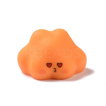 Cute Opaque Resin Cabochons RESI-L037-02A-1