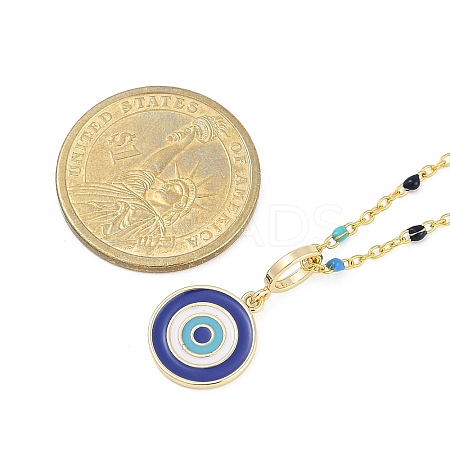 Brass Pendant Necklaces LS-NJEW-R006-01G-05-1