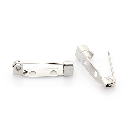 Tarnish Resistant 304 Stainless Steel Brooch Pin Back Bar Findings LS-STAS-J011-09A-1