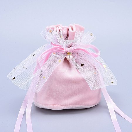 Velvet Jewelry Drawstring Gift Bags TP-M001-01H-1