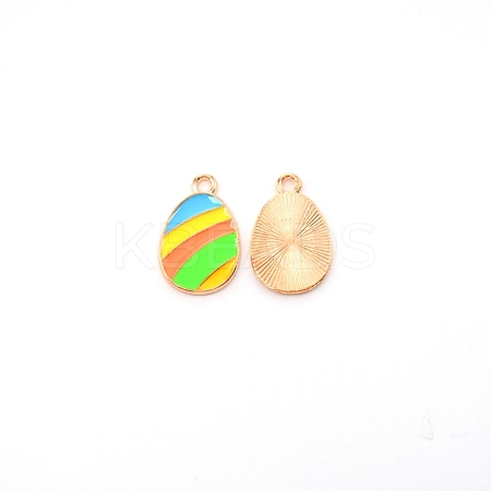 Zinc Alloy Enamel Pendants ENAM-SZC0001-02E-KCG-1