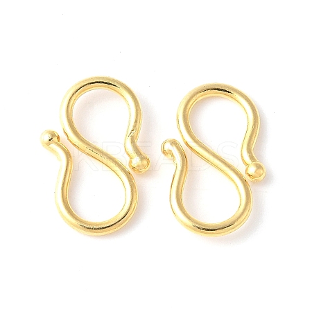 304 Stainless Steel S-Hook Clasps STAS-Z124-04A-G-1