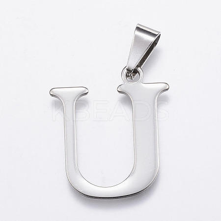 Tarnish Resistant 304 Stainless Steel Pendants STAS-F106-95P-U-1