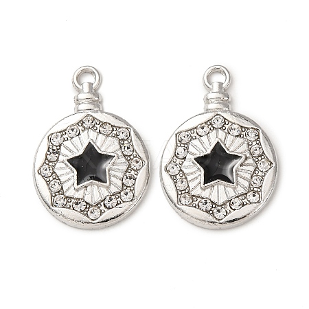 Alloy Enamel Pendants FIND-K030-17F-P-1
