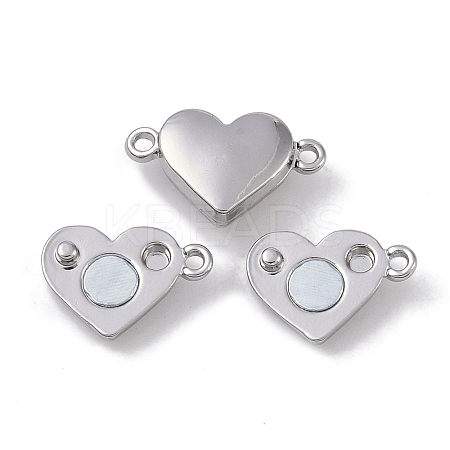 Brass Magnetic Clasps KK-G497-27P-1