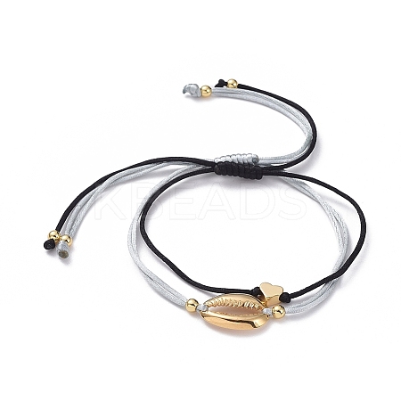Adjustable Nylon Thread Braided Bead Bracelet Sets LS-X-BJEW-JB05039-01-1