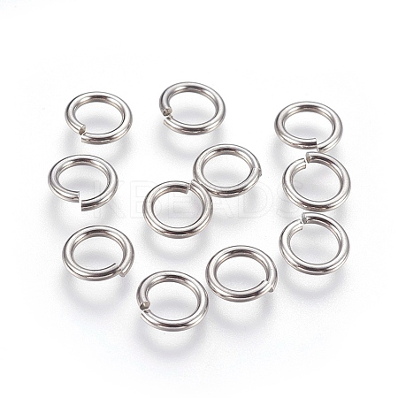 Tarnish Resistant 304 Stainless Steel Saw Cut Open Jump Rings STAS-P212-25P-16-1