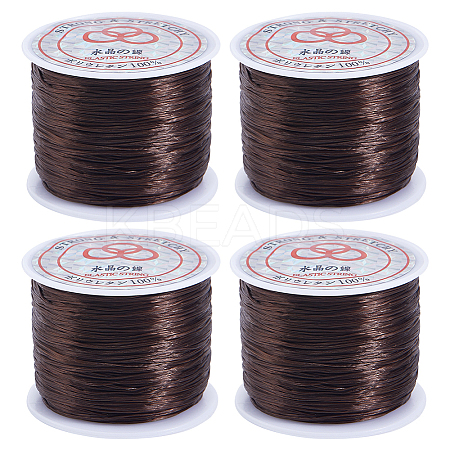 4 Rolls Flat Elastic Crystal String EW-SC0001-05B-1