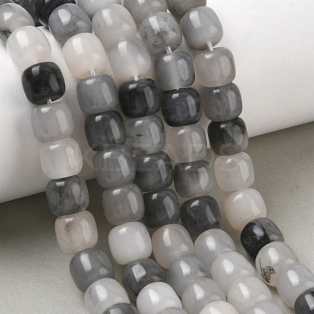 Natural Cloudy Quartz Beads Strands GG-CBA9281-D03-9x10mm-1