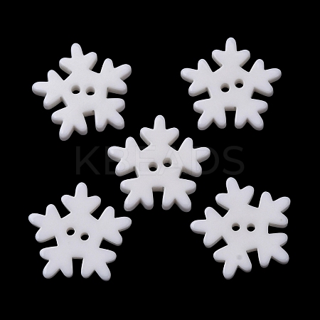 2-Hole Opaque Resin Buttons RE-CBAE92C-11-1