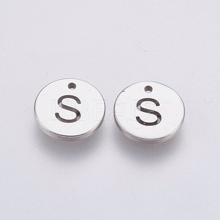 Non-Tarnish 304 Stainless Steel Charms STAS-P212-15P-19-1