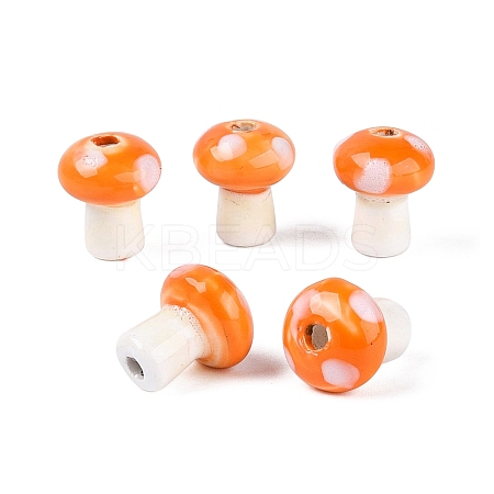 Handmade Porcelain Beads PORC-N012-03I-1