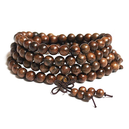 108 Beads Prayer Mala Bracelet PW-WG99698-07-1