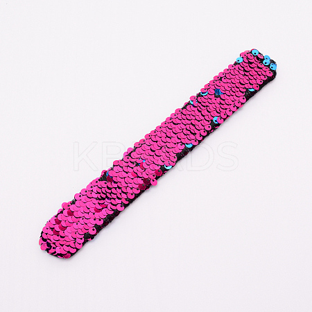 Mermaid Slap Bracelets LS-BJEW-TAC0004-03B-1