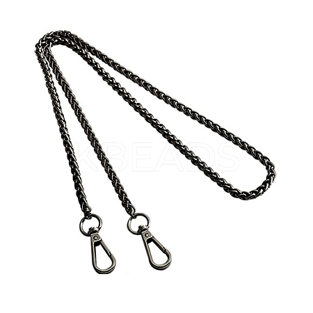 Zinc Alloy Handbag Wheat Chain Straps PW-WGD3AE5-02-1