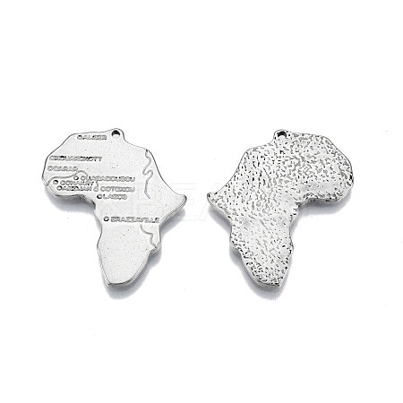 Non-Tarnish 304 Stainless Steel Pendants STAS-N099-40-1