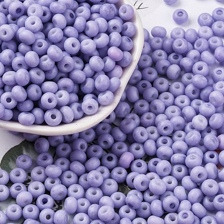 Baking Paint Glass Seed Beads SEED-C003-02H-1