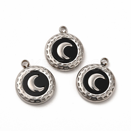 304 Stainless Steel Pendants STAS-A076-12P-1